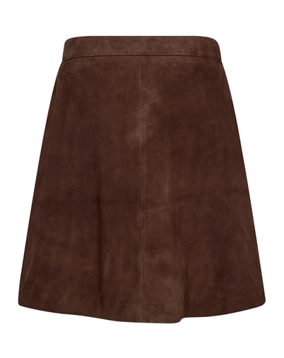 Gossia - LaraGO Nederdel - Brown Suede